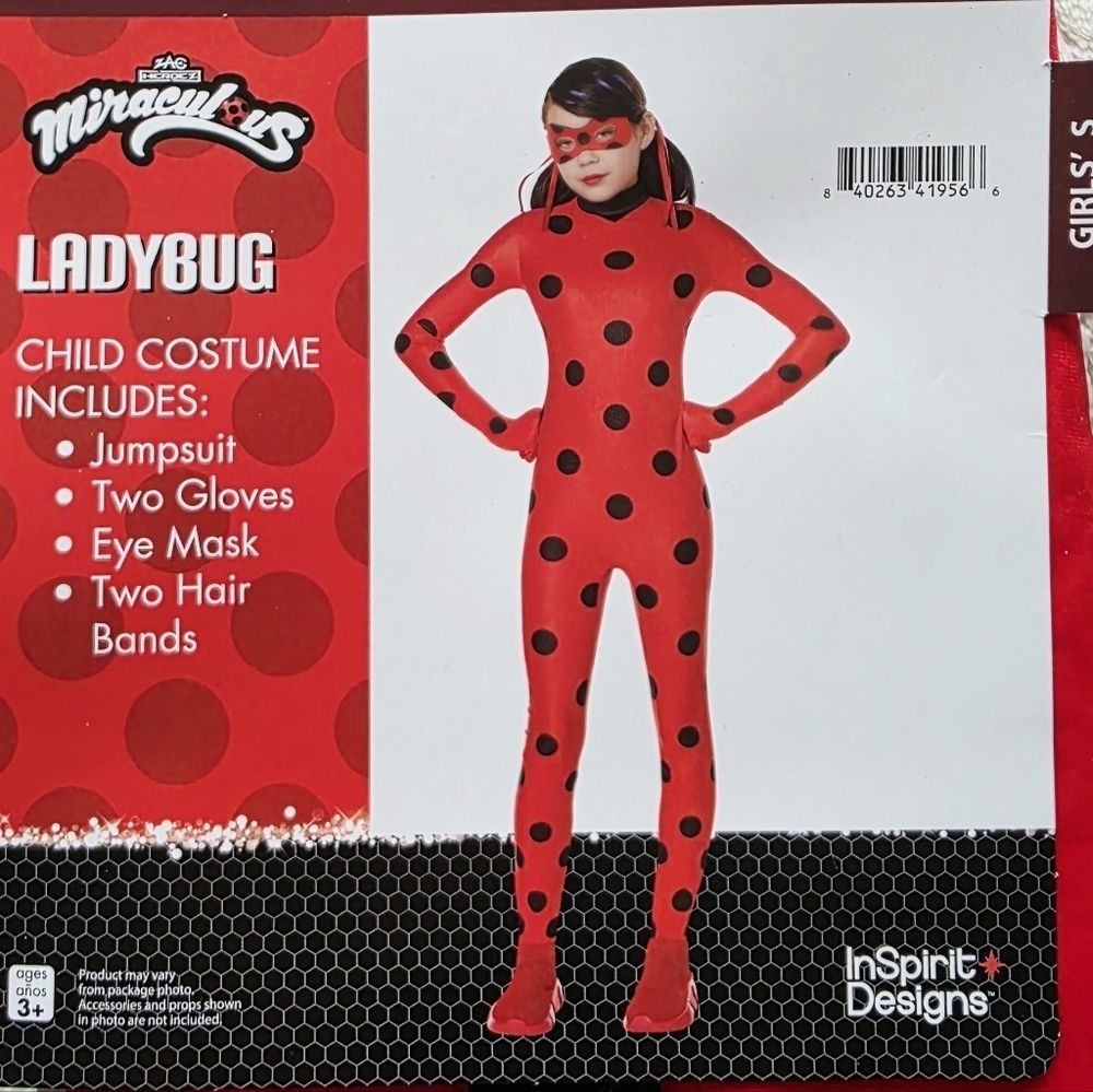 New Miraculous Ladybug Jumpsuit Halloween Costume cosplay outfit